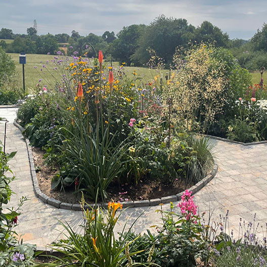 Garden landscaping project in Crewe