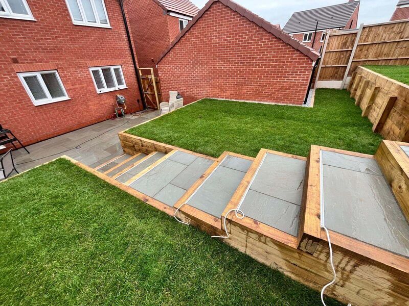 Garden landscaping Cheshire