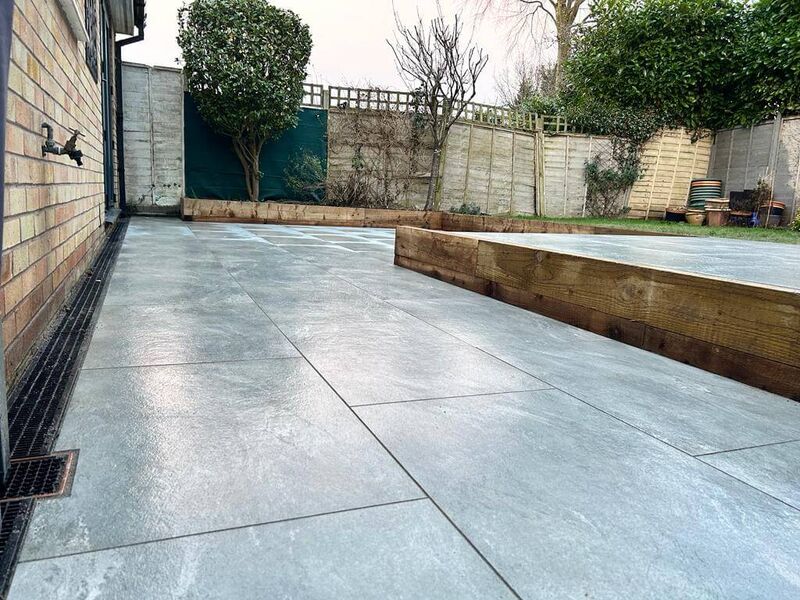 Patio installation Macclesfield